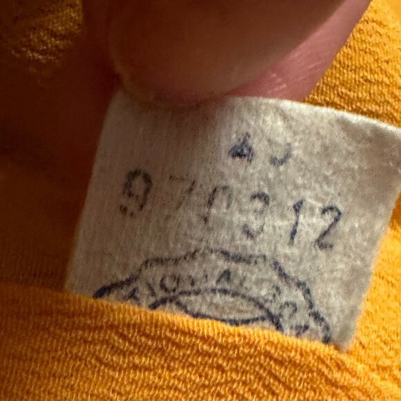 Vintage 60s Mario Forte Handmacher Houndstooth Jacket Dark Grey/Orange - Picture 9 of 10